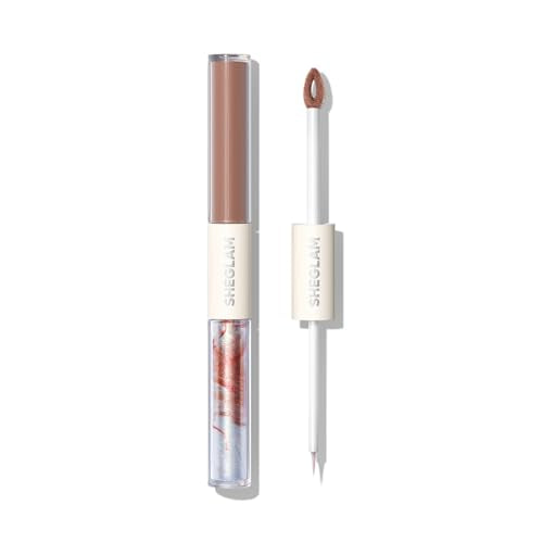 SHEGLAM Silk & Sparkle Double Ended Liquid Eyeshadow-Taupe