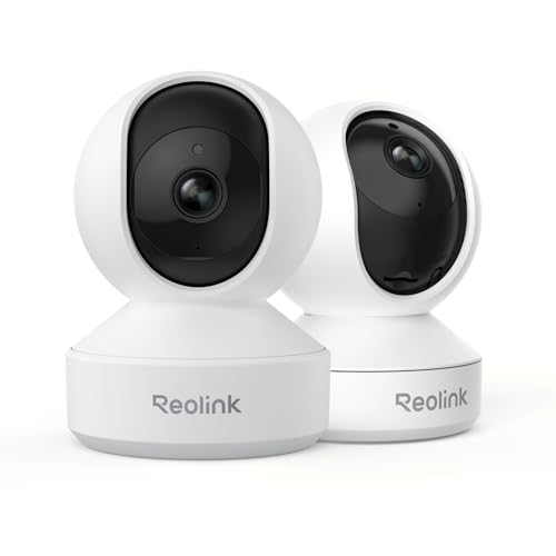 Reolink Indoor Camera 5MP, Baby Monitor, Pan Tilt Pet Camera, Person-Pet Tracking, Baby Crying Detection, 2.4-5GHz WiFi Home Security Camera with APP,