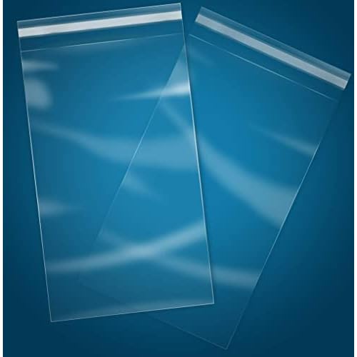 iMailer - 200 Count - 3" x 5" Self Sealing Cellophane Bags- Clear Small Cello Bags for Bakery, Treats, Party Favors, Photo, Jewelry 3x5 Inch (Pack of