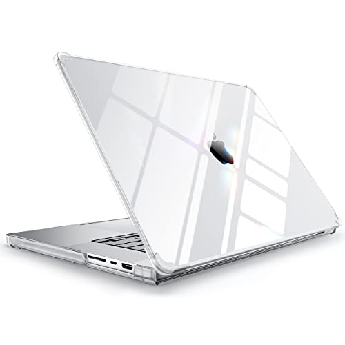 SUPCASE for MacBook Pro 16 Inch Case 2021-2024 Release (Unicorn Beetle Clear), M4-M3-M2-M1 Pro-Max Chip [Anti-Scratch] Slim Cover Accessories for MacB