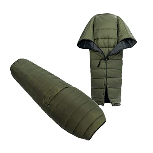 Onewind Hammock Top Quilt with Footbox, Lightweight and Portable Sleeping Quilt Camping Sleeping Bag for Backpacking and Hiking Od Green 45f-60f 78"*5