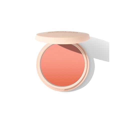 SHEGLAM Divine Flush Matte Blush Powder - Highly Pigmented, Non-Fading, Long Lasting, Lightweight, Natural Face Makeup - Tangerine Tangerine 0.28 Ounc