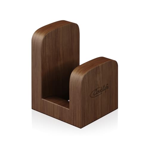 COOKLIFE Pots and Pans Organizer under Cabinet, Wooden Pot Lids Holder Rack, Bakeware and Cutting Board Organizers, Cookie Sheet Baking Pan, Tray Orga