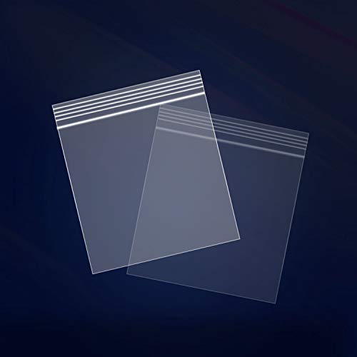 iMailer - 500 Count - 3" x 3" Small Plastic Bags - Clear Reclosable Zip Bags 2 Mil with Lock Seal Zipper for Coins, Jewelry, Snacks, Treats, Seeds, Pa