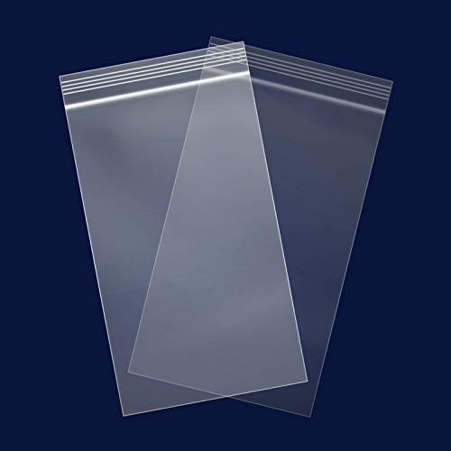 iMailer - 200 Count - 6" x 9" Clear Reclosable Zip Plastic Poly Bags 2 Mil for A7 A8 A9 Cards & Envelopes, Bakery, Cookies, Treats