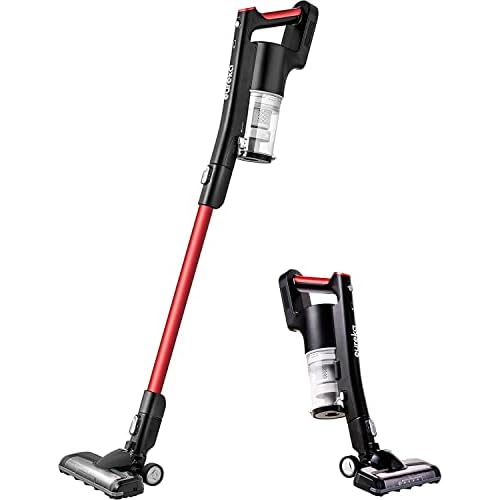 EUREKA NEC100C RapidClean Lightweight Cordless Vacuum Cleaner LED Headlights, Convenient Stick and Handheld Vac with Lithium-ion Battery, Whole Home C