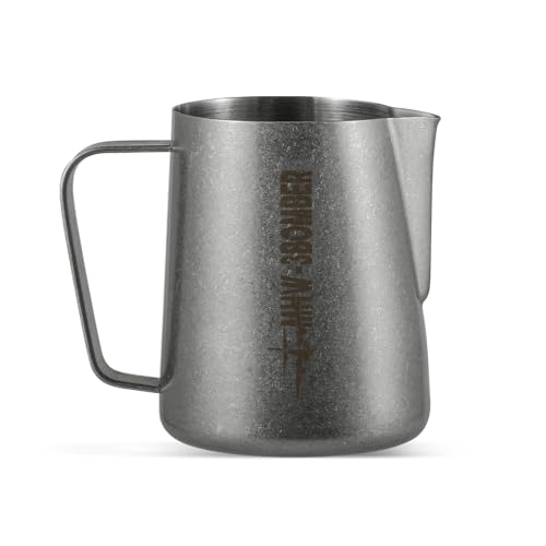 MHW-3BOMBER Milk Frothing Pitcher, 20oz-600ml Frother Cup for Barista, SUS304 Stainless Steel Espresso Steaming Pitcher for Coffee-Latte Art, P3015SS-