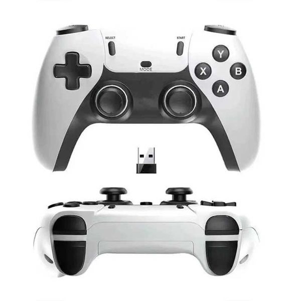 Game Controllers Joysticks 2Pcs 2.4Ghz Bluetooth Wireless Controller Gamepads Joystick For PC 3 4 5 IOS Android TV Xbox Gaming Controller H2