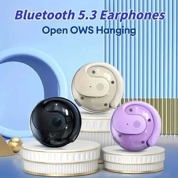 OWS Wireless Earphones Comfortable Earhook Touch Control Earphones Wireless Earphones with Microphone Y250108