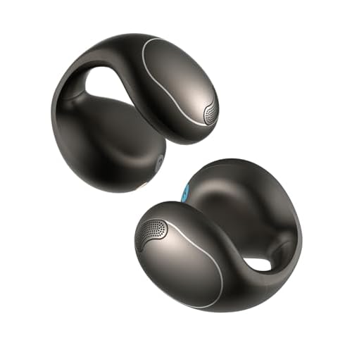 Soundcore C40i by Anker, Open-Ear Earbuds, Clip-On Headphones, Flexible Joint Design, Button Controls, Lightweight Comfort, Stable Fit with Attachable