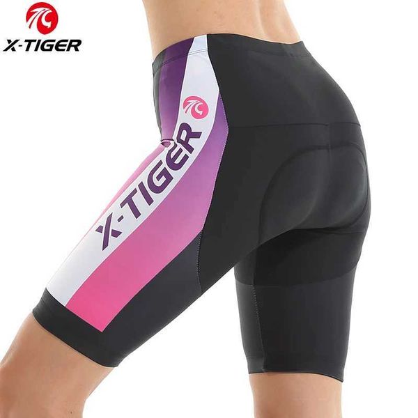 X-Tiger Womens Bicycle Shorts Anti Shock MTB Mountain Bike Shorts Breathable Lycra Sports Bike ClothingW240903