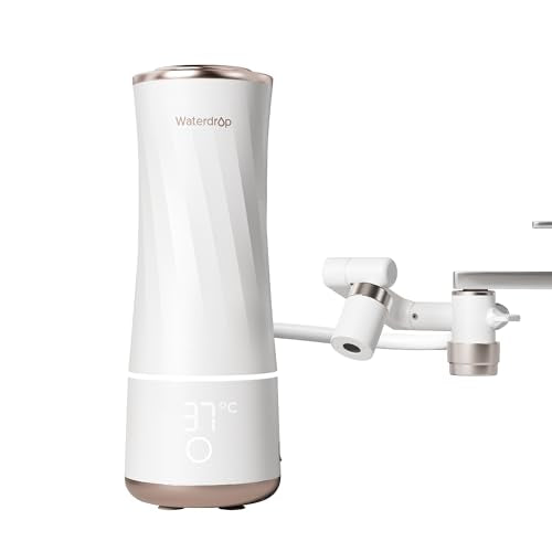 Waterdrop Skincare Face Washer BFC2, Soft Water for Gentle Facial Cleansing, Deep Cleaning, Reduce Chlorine, Hydration Boost, Waterproof