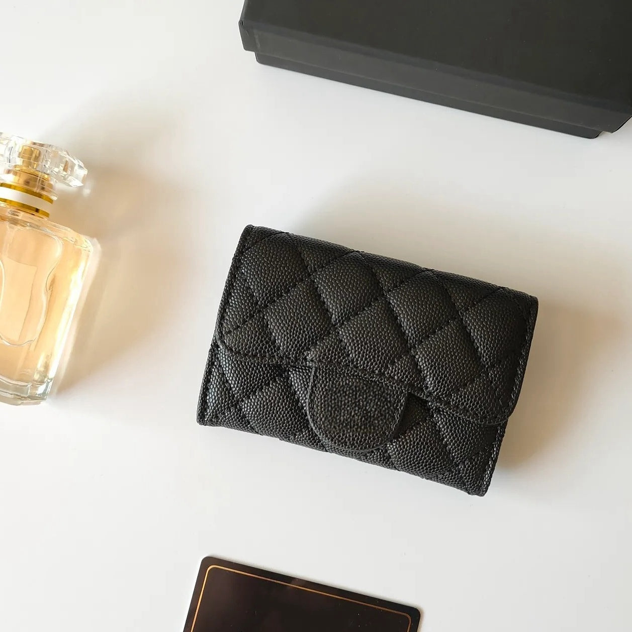 Wallet Designer Woman Coin Pouch Credit Card Holders Purses Designer Woman Handbag High Quality Genuine Leather Gold C Letter Small Flap Bag Lady Lu