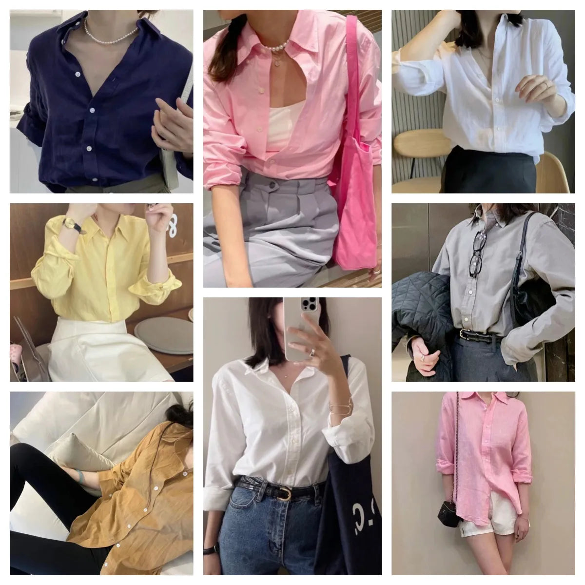 Designer Womens Blouses Long Shirts cotton and Linen Blend Classic Summer New paris T-Shirt Casual Long Sleeve Tops Femme Pocket Letter Embroidery S