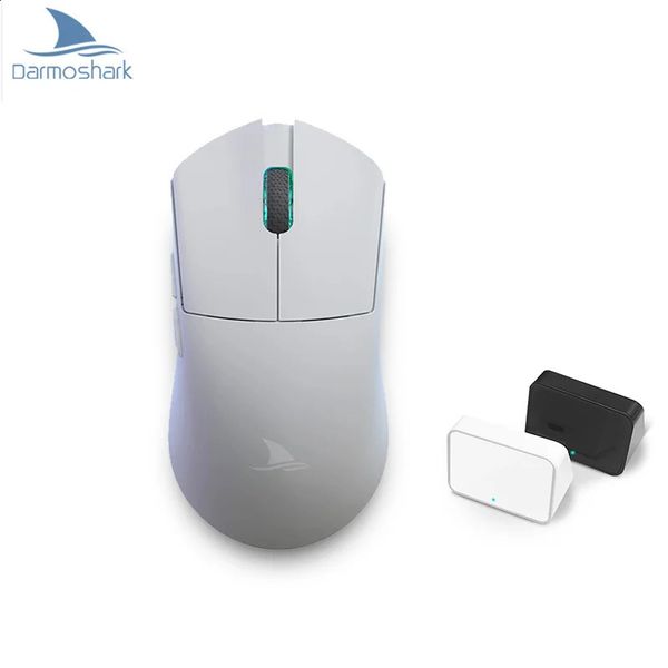 Darmoshark M3 Game E-Sports Mouse 2.4G Wireless Bluetooth the third mock examination PAM3395 26000K DPI 2KHz Notebook Optical Mouse 240810