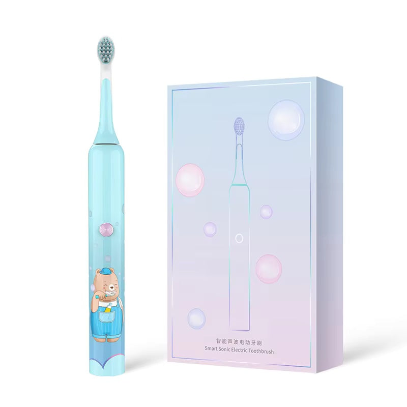 Source Factory Smart Toothbrush Cute Bear Waterproof Children Household Electrical Toothbrush Family Toothbrush