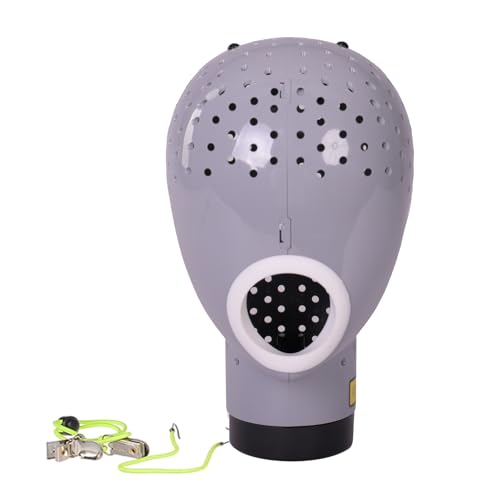 HOMEGOAL Hair Dryer Fresh Wig Head Dryer Stand Wig Holder Mannequin Head, Drying Wig From Inside to Outside, Quickly, Easily, For Lace Wig Scalp Cap N