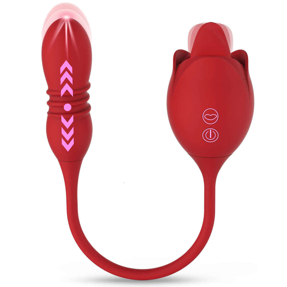Rose Stretching Jumping Egg Female Utensils Women licking sucking sucking rose egg Vib