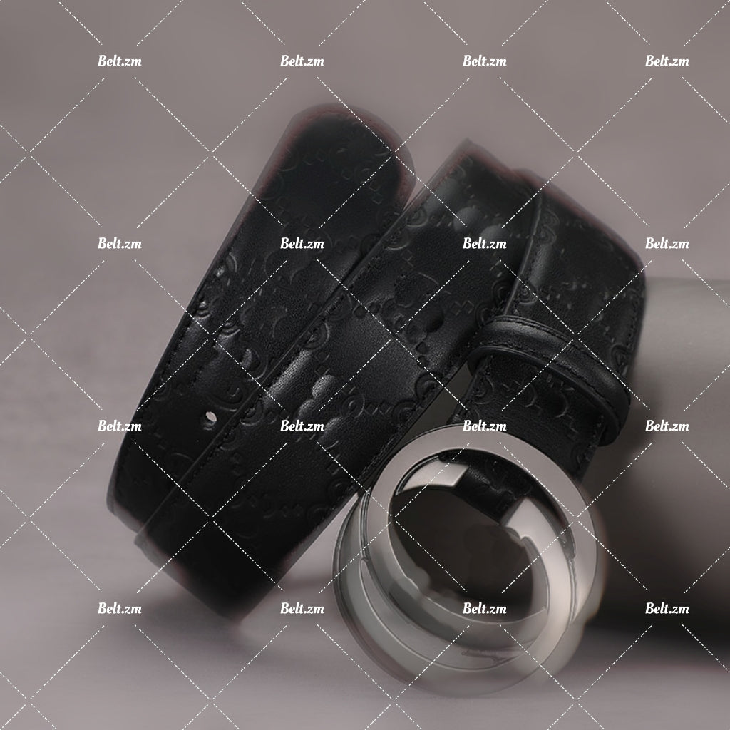 belt Designer High-Quality Men&#039;s Leather Belt with Modern Design