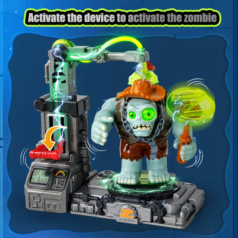Blind Box Plants Vs Zombies Licensed Building Set - Giant Zombie STEM Toy with Battle Lab, Christmas Educational Gift for Kids Bulk Stock