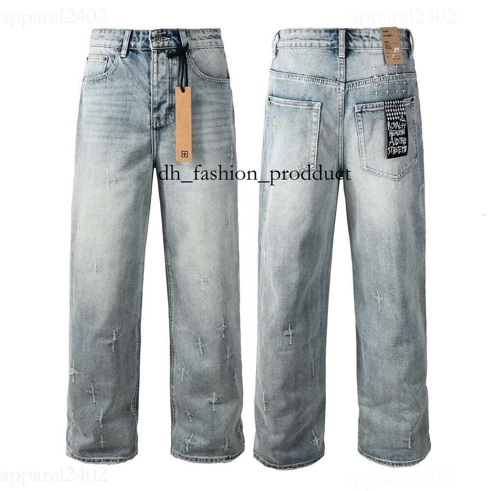 Ksubi Jeans Designer Men Jeans Mens Pants Brand Baggy Womens Retro Casual Hip Hop Streetwear Designers Joggers Pant Hole Black Skinny Slim Ksubi Jea