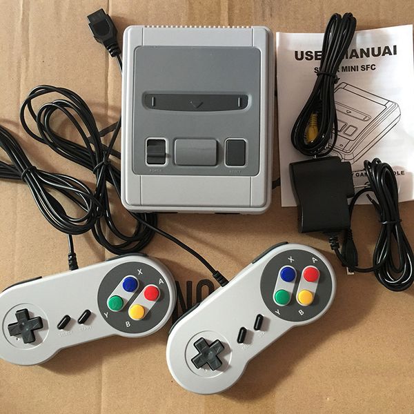 Nostalgic Host Mini Classic Retro Game Players 8 Bit 620 TV Video Game Console For SNES Games Consoles With Double Gaming Controllers DHL Fa