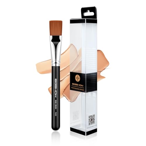 Mask Brush, EIGSHOW Facial Mask Brush Premium Soft Facial Mask Application, Cosmetic Tools for Body Lotion, Mud, Clay, Charcoal Mixed Mask - F653 blac