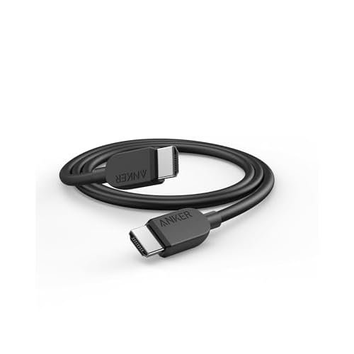 Anker HDMI Cable 8K@60Hz, 3FT Ultra HD 4K@120Hz HDMI Cord,48 Gbps Certified Ultra High-Speed,Compatible with PlayStation 5,Xbox,Samsung TVs,and More 3
