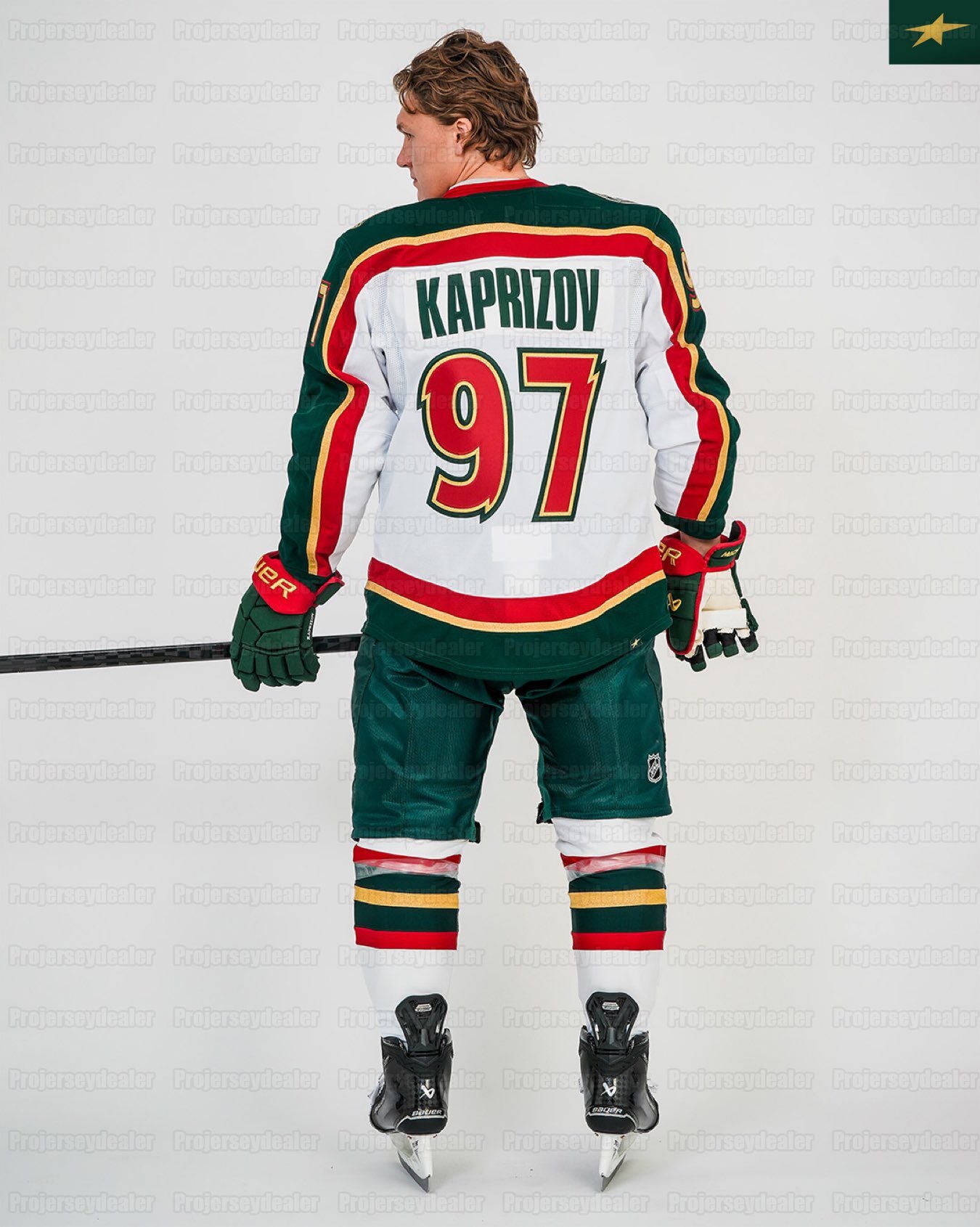 2025-26 Home Hockey Jersey Kirill Kaprizov Marc-Andre Fleury Matt Boldy Marcus Foligno Marco Rossi Mats Zuccarello Brock Faber Vladimir Tarasenko