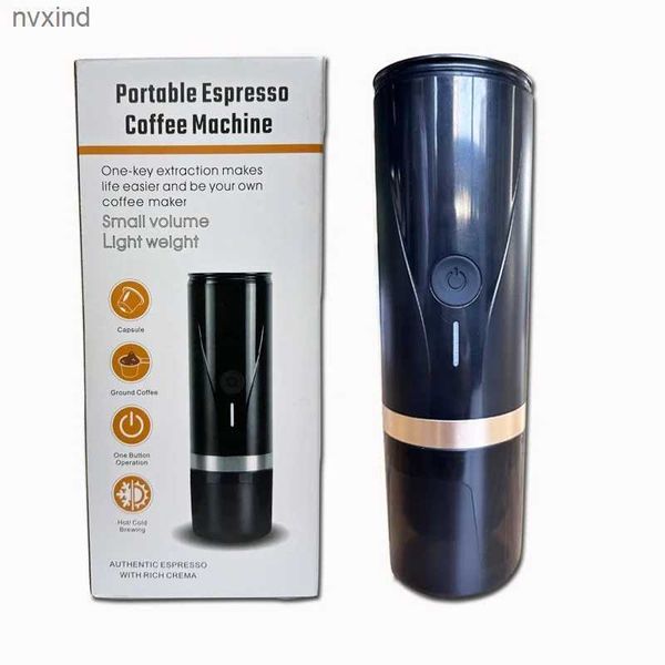 Coffee Makers Electric portable coffee machine commercial espresso machine PCM03 outdoor aluminum OEM 90 cappuccino machine mini stainless s