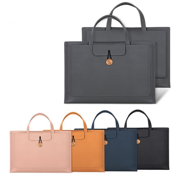 12-13-14-15 Laptop Sleeve Felt Ultralight Notebook Tablet Pad Case Multi-pocket Pouch Bag Briefcases for Apple book-