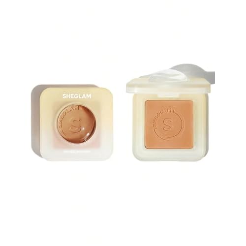 SHEGLAM Sunside Bronzer Powder Contour Long Wear Evenly Pigmented Neutral Warm Tone Sculpting Natural Matte Contour & Bronzer Face Makeup-Sun Star