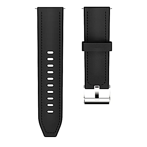 KOSPET P10 Smartwatch Armbanduhr 22mm Leather Series Schwarz