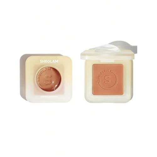 SHEGLAM Sunside Bronzer Powder Contour Long Wear Evenly Pigmented Neutral Warm Tone Sculpting Natural Matte Contour & Bronzer Face Makeup-Sunset Walk