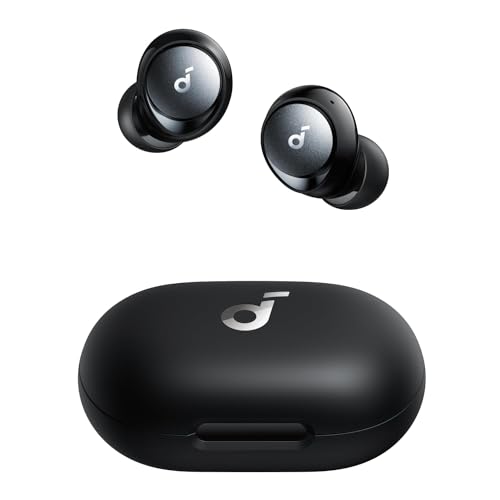 Soundcore by Anker Space A40 Adaptive Active Noise Cancelling Wireless Earbuds, Reduce Noise by Up to 98%, Ultra Long 50H Playtime, 10H Single Playtim