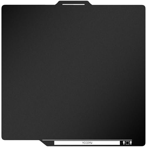 YOOPAI Double-Sided Epoxy Resin Build Plate, 257x257mm 3D Printer Bed for Bambu Build Plate A1 X1 X1C-P1P-P1S 3D Printers
