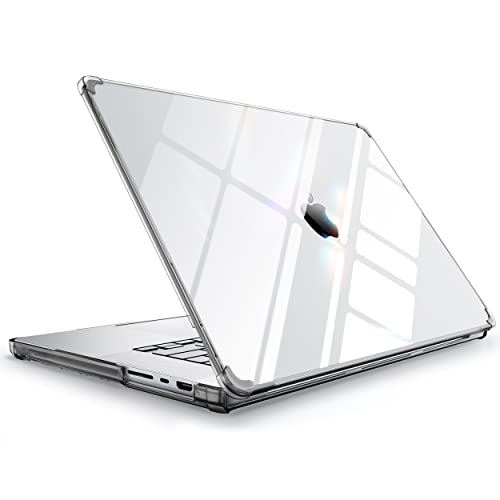 SUPCASE for MacBook Pro 14 Inch Case 2021-2024 Release (Unicorn Beetle Clear), M4-M3-M2-M1 Pro-Max Chip [Anti-Scratch] Slim Clear Cover Accessories fo