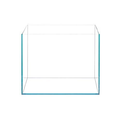 9.5 Gal Rimless Low Iron Glass Aquarium Tank, (17.7" L × 11" W × 11.8" H- 45cm x 28cm x 30cm), 5mm Thickness Standard Jointed