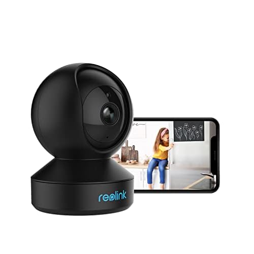 Reolink Caméra Surveillance WiFi Interieur 3MP 2K, Caméra Bébé Gardiennage 360°, Détection Humain Chien Chat, Baby Monitor Camera IP Maison, Pan