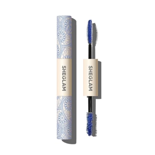 SHEGLAM All-In-One Volume & Length Mascara-Waterproof-Blue Waterproof Blue