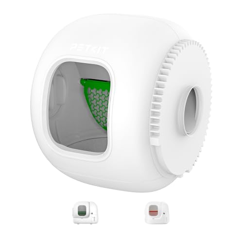 PETKIT Replaced Upgrade Leakproof Cylinder for PuraMax 2-PuraMax Automatic Cat Litter Box, Include Magnetic Litter Remover and Litter Sifter, Litter P