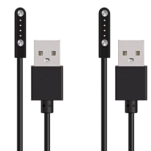 Magnetic Charging Cable 4-Pin 7.62mm X2 Bone Conduction Open-Ear Wireless Headphones,Replacement USB Charger Cord Wireless Bluetooth Headphones Cable