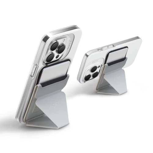 MOFT MagSafe Wallet Phone Stand Compatible for iPhone 16-15-14-13-12 Series Strong Magnetic,Vegan Leather Phone Card Holder with 3 Viewing Angles, Mis