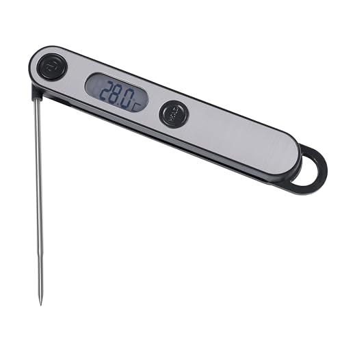 lfcforldx Instant Read Meat Thermometer, Ultra-Fast Cooking Thermometer with Backlight and Calibration. Ideal for Kitchen Gadgets, Grill Accessories,
