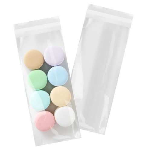 iMailer - 1000 Pcs - 4" x 9" Cellophane Pretzel Bags - Self Sealing, Food Safe Bags for Chocolate, Candies, Cookies 4" x 9" Clear