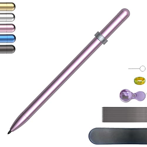 WSD Mechanical Pencil,Drawing Pencils,Sketch Pencils,Magnetic Control Pencil,Pencil Refills Diameter2.0mm, 2B Rose Gold