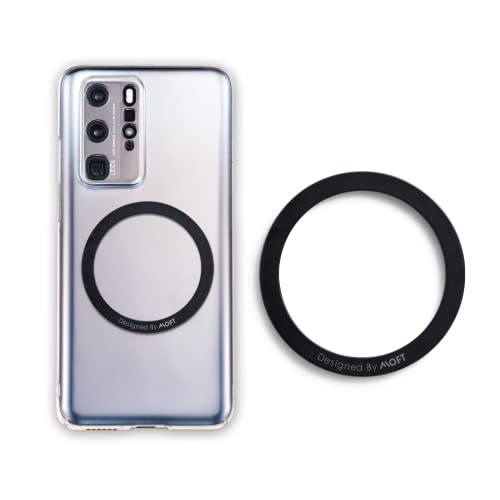 MOFT Magnetic Sticker for Magsafe Wireless Chager & Accessories, Strong Magnet Universal Metal Ring for All Smartphones and iPhone 12 13 14 Series, Ph