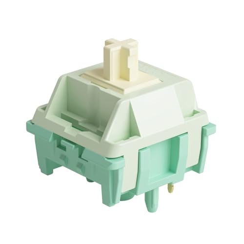 Akko-Taktiltastaturschalter, Korianderschalter, vorgelöster 5-poliger 36gF für mechanische Gaming-Tastaturen, die mit MX-Tastaturkaps kompatibel sin