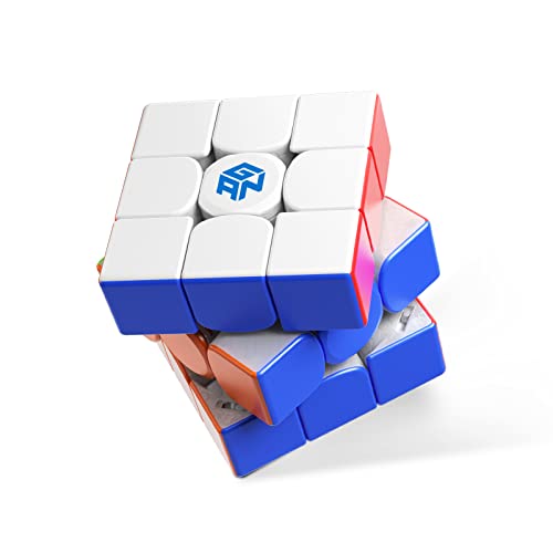 GAN 12 Maglev Frosted, 3x3 Stickerless Speed Cube Gans 56mm Magic Cube Puzzle Toys for Kids Teens Adults Holiday Stocking Stuffers Birthday Gifts, GAN