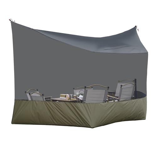 Camping Tarp Mosquito Net, Hammock Screen House Camping Lightweight Bugnet for Tarp 360 Degree Protection for Camping Patio Backyard Hiking Backpackin